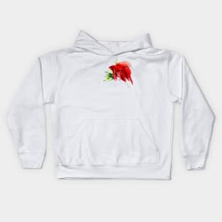 Siamese fighting fish Kids Hoodie